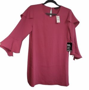 COPY - Express Pink Bell Sleeve Dress